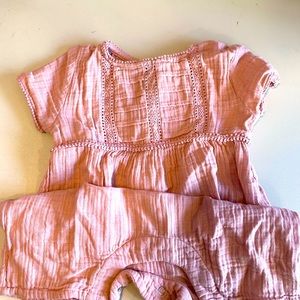 Sweet cotton baby romper perfect for sunny days